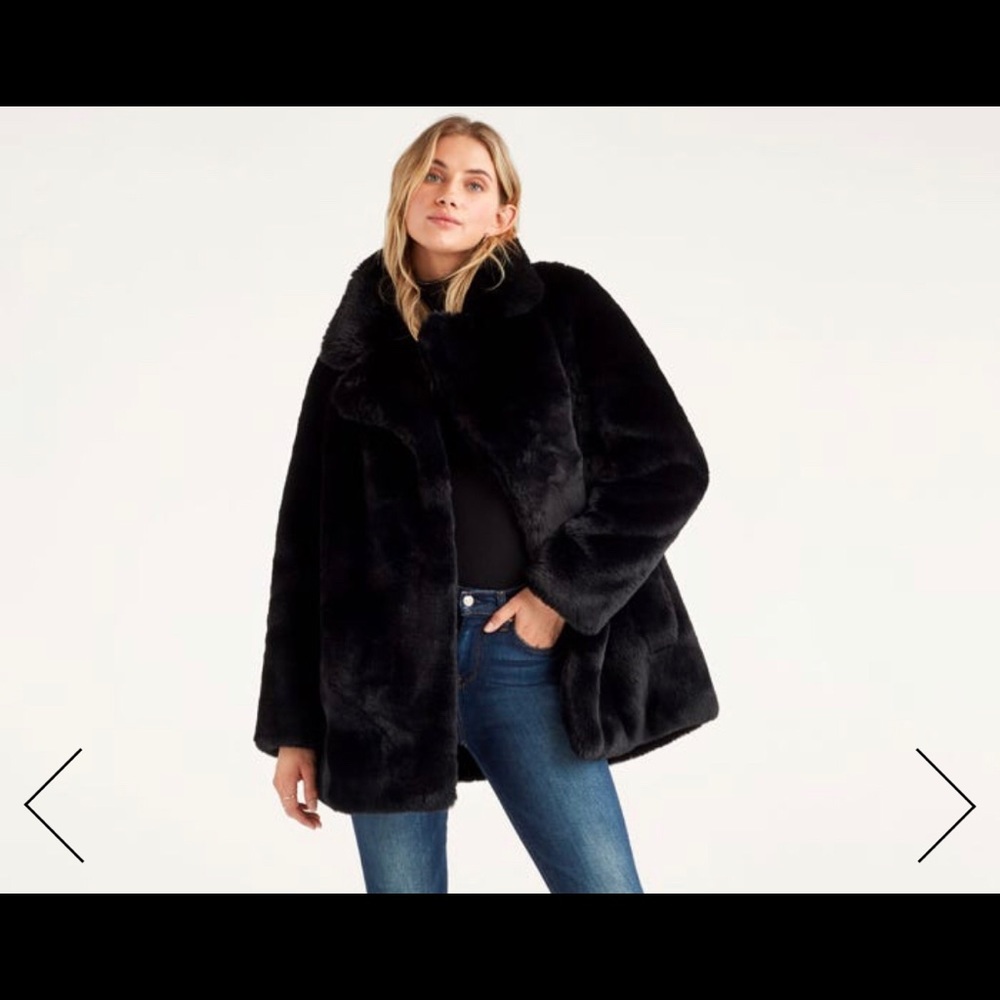 Vintage faux fur jacket